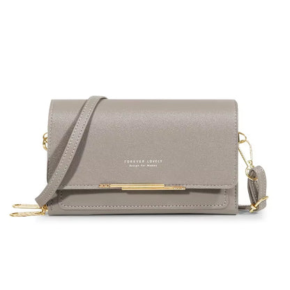 New Women Pu Leather Handbags Female Multifunctional Large Capacity Shoulder Bags Fashion Crossbody Bags for Ladies Phone Purse