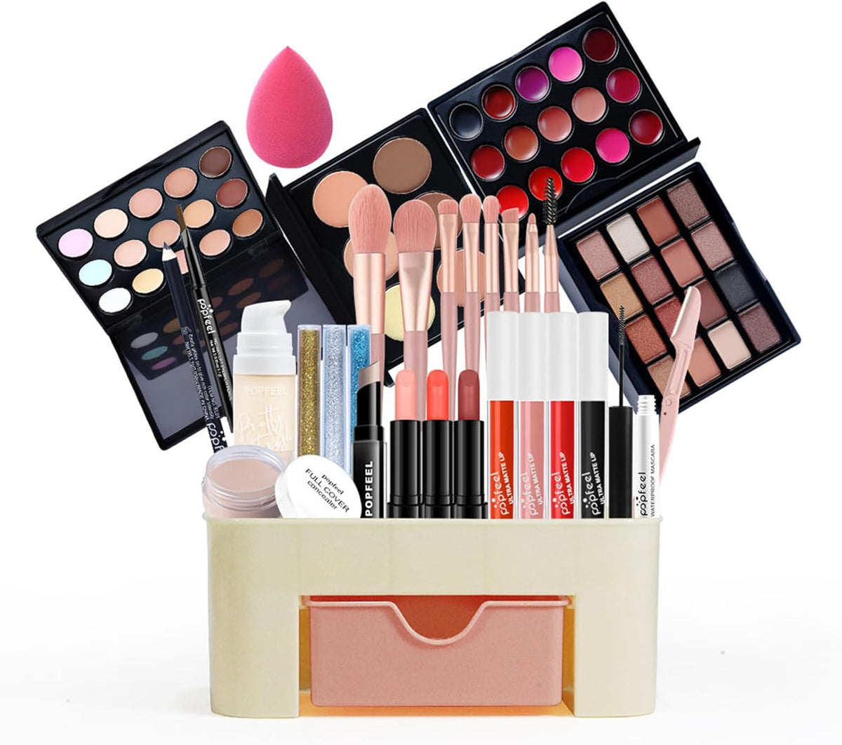 Makeup Kit for Women: Full Kit, All in One Makeup Gift Set, Multi-Purpose Beauty Cosmetic Set