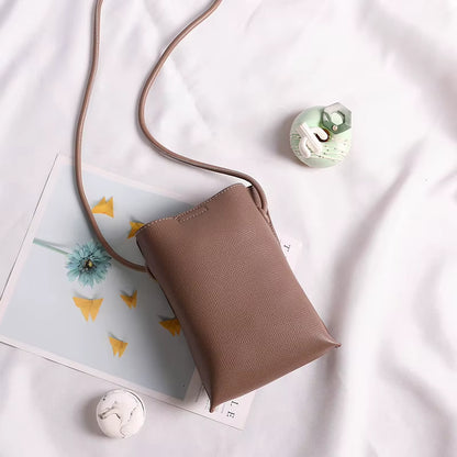 New Women Pu Leather Handbags Fashion Female Large Capacity Crossbody Bags Small Shoulder Bags for Women Phone Wallet Solid Flap