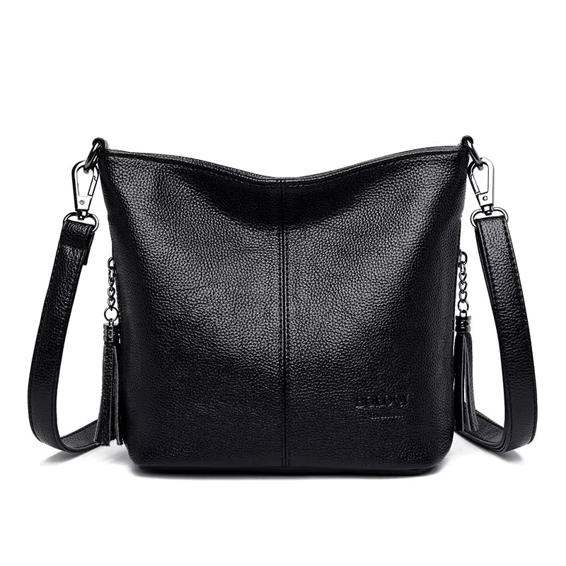 Women Leather Bags Ladies Luxury Shoulder Bags Women'S Handbag Female Messenger Bag Fashion Crossbody Bags for Women Bolsas Sac