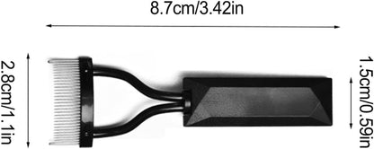 Makeup Lash Separator Portable Makeup Mascara Comb Eye Makeup Tool Cover