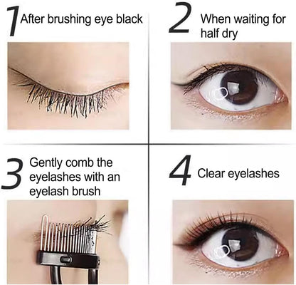 Makeup Lash Separator Portable Makeup Mascara Comb Eye Makeup Tool Cover
