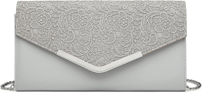 Womens Clutch Elegant Clutch Bags for Women Mini Crossbody Bag for Women, Can Hold 8.3' Tablet, Suitable for Party, Wedding, Banquet, Gift
