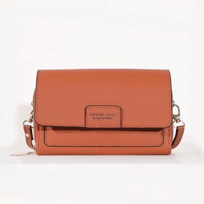 New Women Pu Leather Handbags Female Multifunctional Large Capacity Shoulder Bags Fashion Crossbody Bags for Ladies Phone Purse