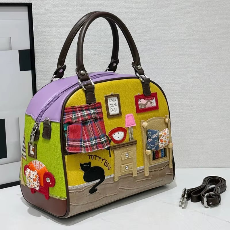 Large Capacity Women PU Leather Handbags Fashion Ladies Shoulder Messenger Bags for Women Casual Female Boston Crossbody Bags