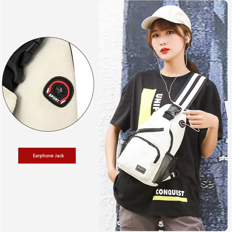 Anti Theft Chest Bag Small Crossbody Bags for Women Keys Mobile Phone Passport Bag Female Mini Travel Bagpack Sport Shoulder Bag