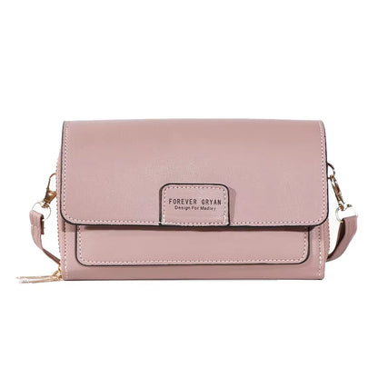 New Women Pu Leather Handbags Female Multifunctional Large Capacity Shoulder Bags Fashion Crossbody Bags for Ladies Phone Purse