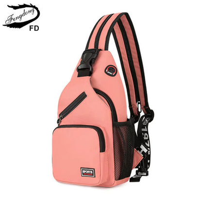 Anti Theft Chest Bag Small Crossbody Bags for Women Keys Mobile Phone Passport Bag Female Mini Travel Bagpack Sport Shoulder Bag